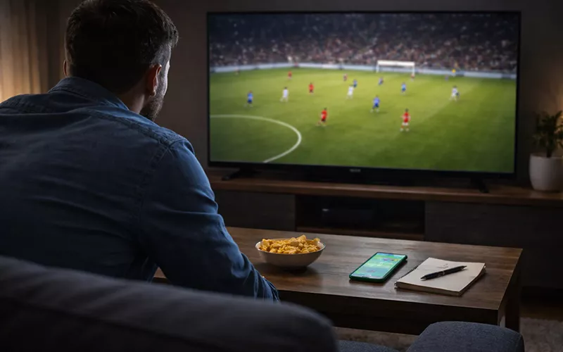 Apuestas en directo de fútbol: cómo apostar en vivo mientras rueda el balón